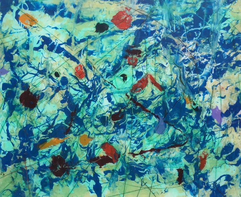 FISH TANK #3 - 24 x 30 - 2000